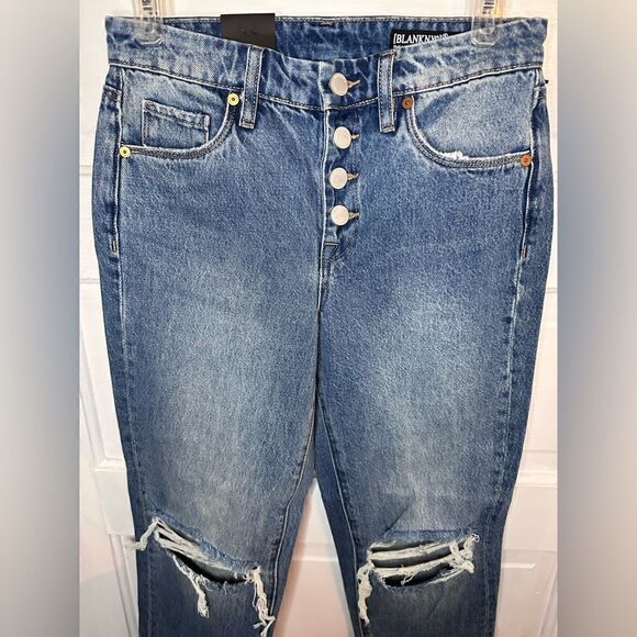 NWTs Blank NYC Madison Denim Crop Size 25 - Picture 5 of 8